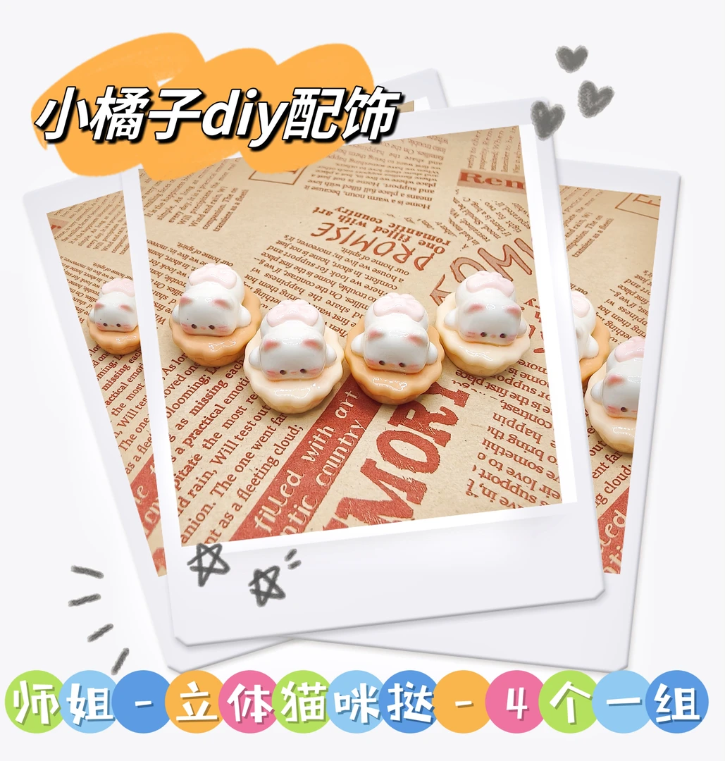 师姐家-定制款DIY树脂食玩（5单包邮）
