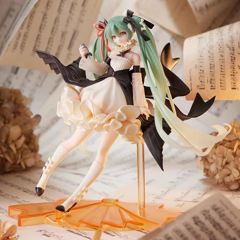 歌唱家初音手办 二次元美少女模型 机箱桌面摆件盒装