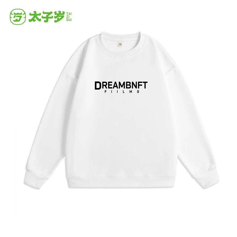 冰能量【一体绒加厚】卫衣情侣秋冬季圆领字母印花W001JRT201