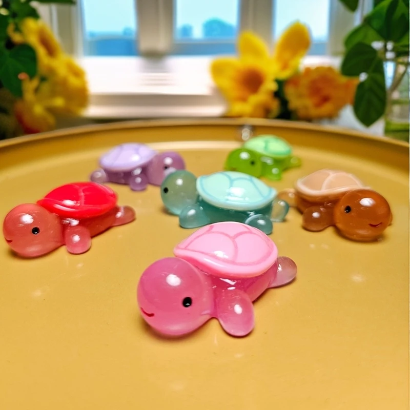 【直播拆】拆乌龟树脂夜光乌龟对对碰玩具微景观创意diy摆件潮玩