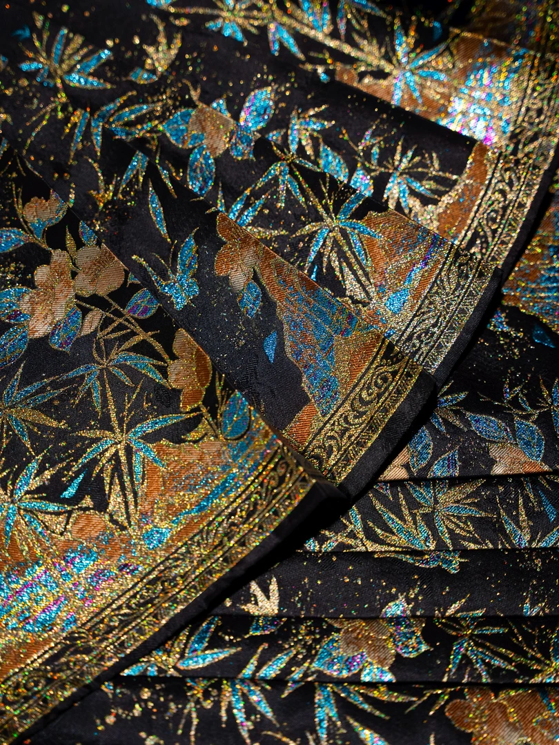 【竹色生香单裙】织金仿妆花短款马面裙全套2025夏季新款新中式