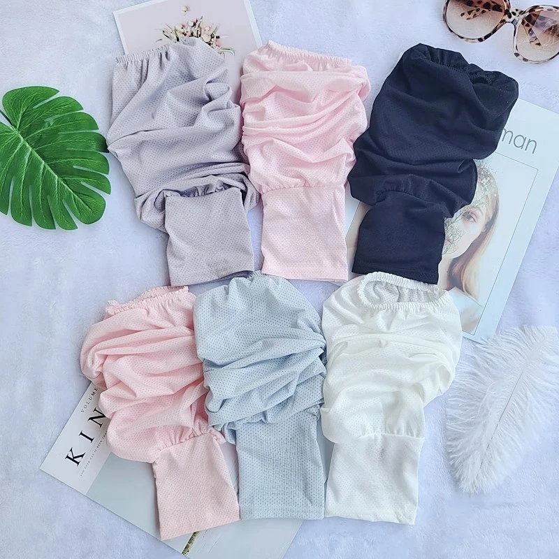 【新疆包邮】凉感户外防晒冰袖女加宽松透气夏季冰丝轻薄防紫外线