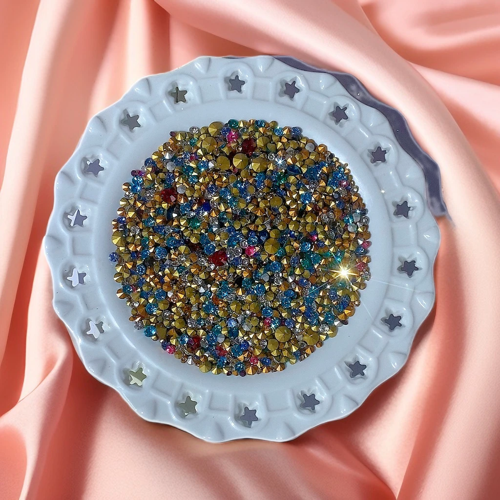 K9圆尖钻（DIY ）混色混大小