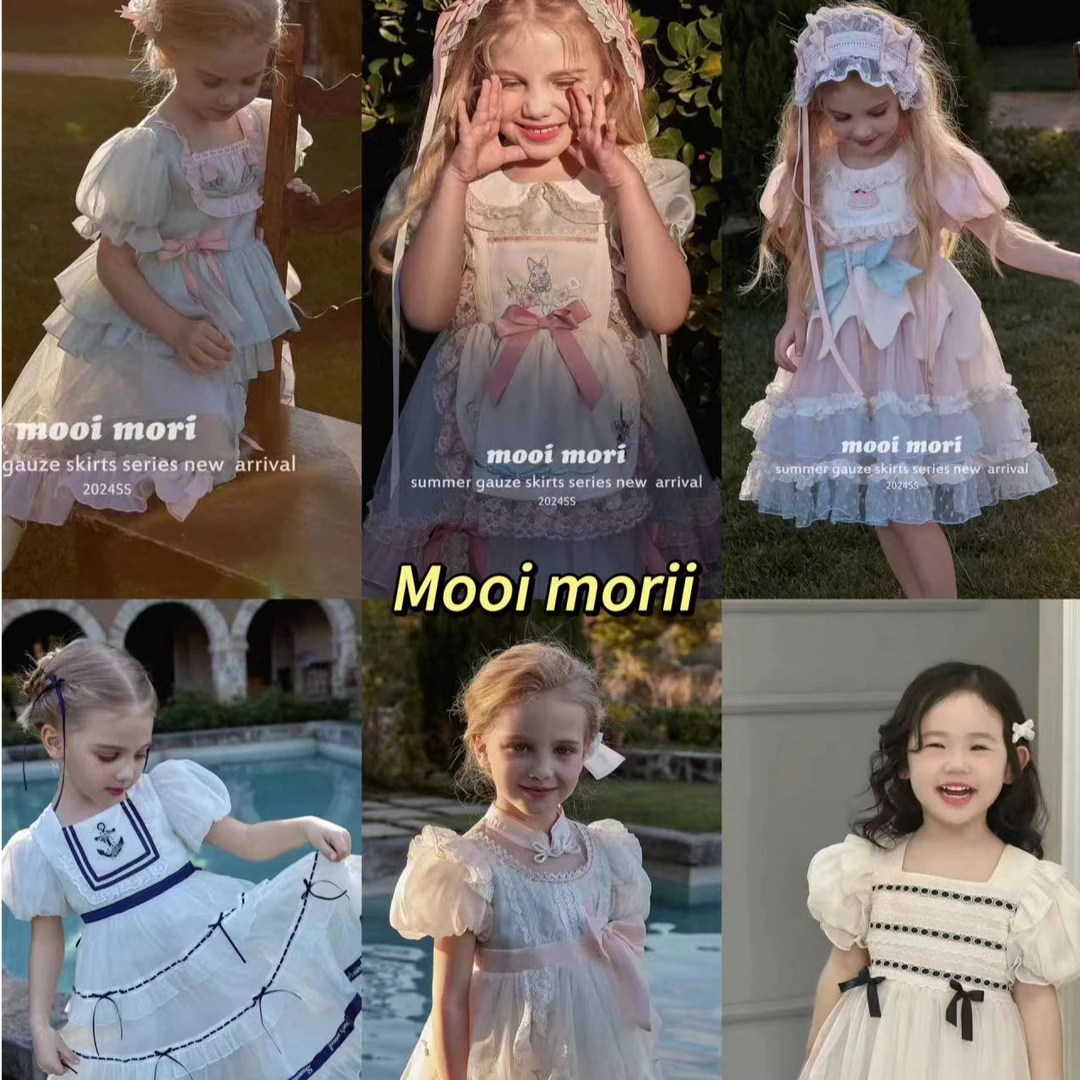 洛丽塔莫莉岛儿童公主裙小洋装 小礼服蓬蓬纱裙 工厂批发断码清