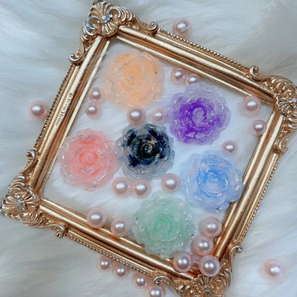 木木子夜光花花创意diy手工