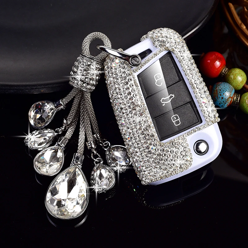 适用大众途铠凌渡探歌探岳途观L朗逸polo宝来途昂速腾钥匙套包扣