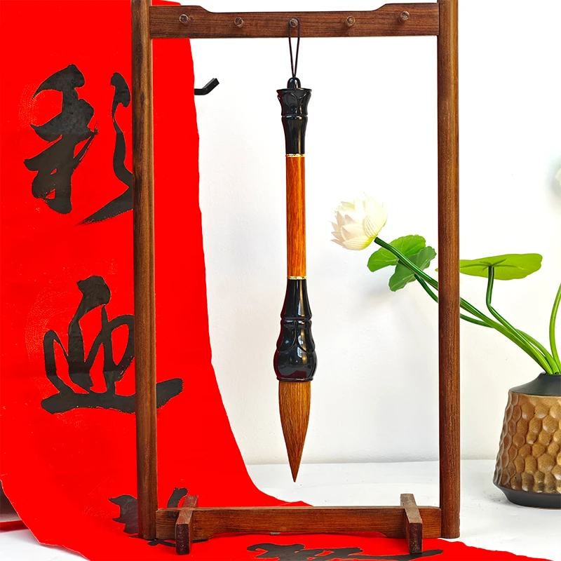【莲花斗笔 】莲花大斗笔狼毫写对联专用笔大号福字斗方抓笔练习