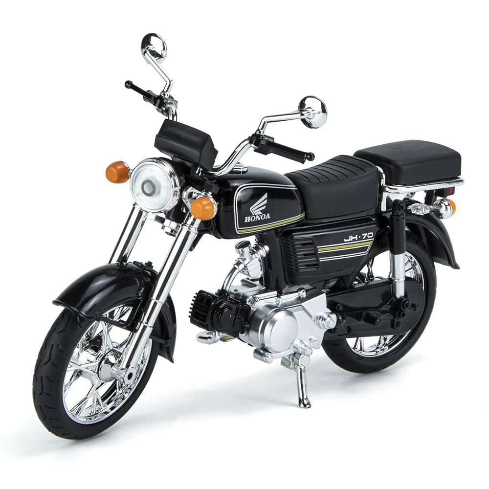 1/10嘉陵JH-70摩托车模型仿真合金声光联动玩具摆件男孩