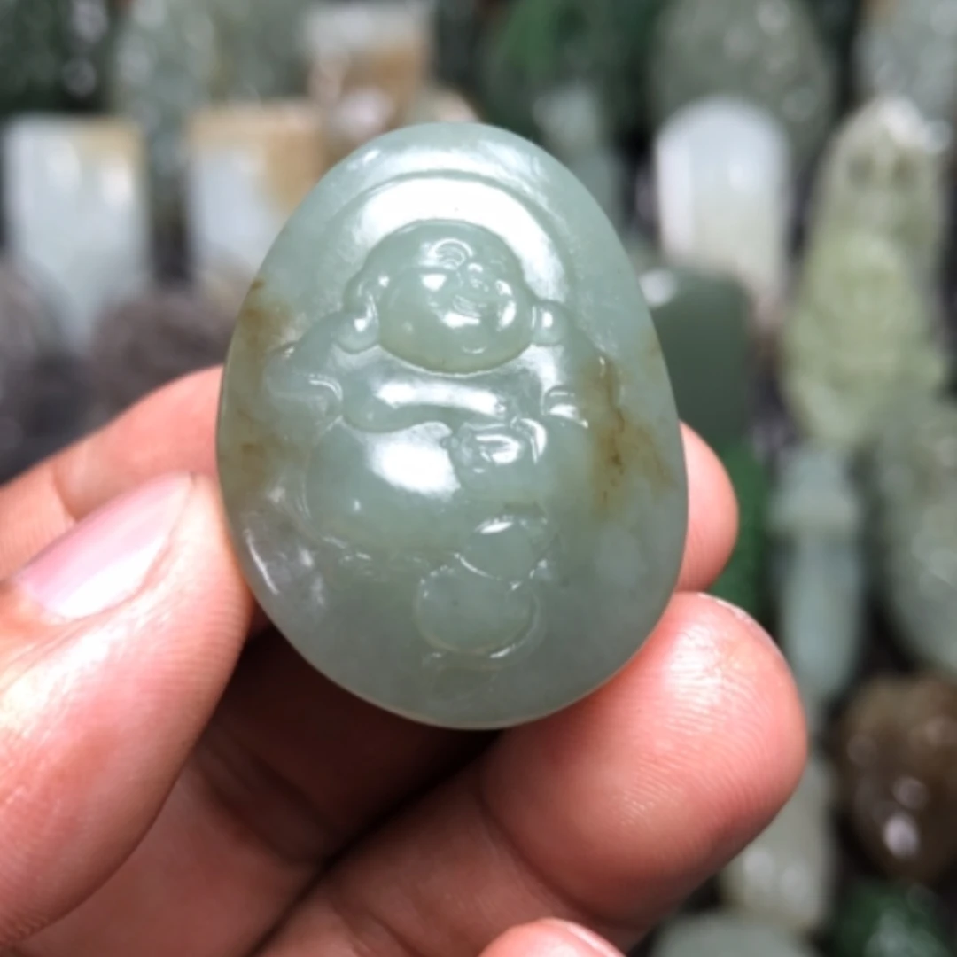 【闪购商品】和田玉挂件未镶嵌关***A