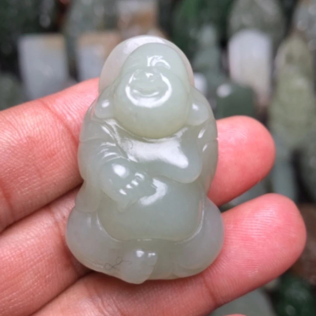 【闪购商品】和田玉挂件未镶嵌Y***怀