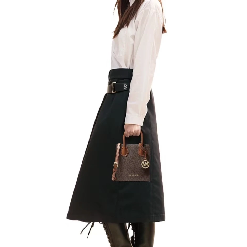 全新未使用 MICHAELKORS/迈克高仕 MICHAEL KORS 老花风琴包 30