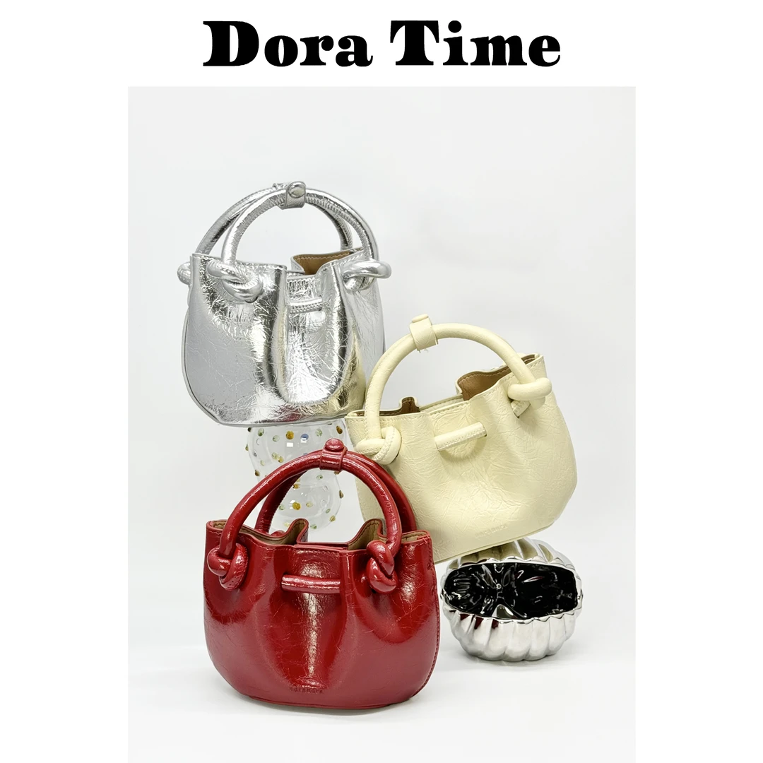 【花苞菜篮子】2025新款小众手提包时尚百搭可爱单肩斜挎包(9010)