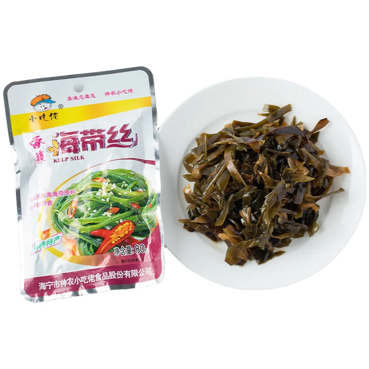 小吃佬海带丝小零食开袋即食办公室零食休闲食品小吃开胃香辣特产