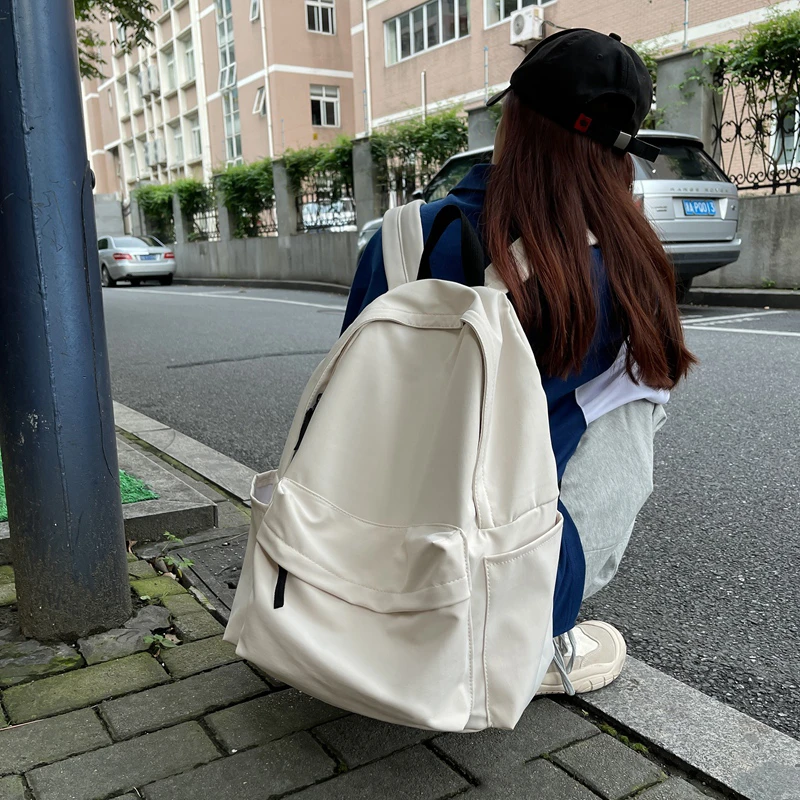 2024新款大容量书包男女韩版高中大学生旅行休闲背包初中生双肩包