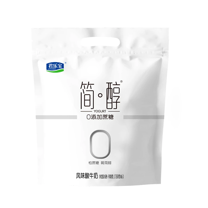 君乐宝简醇0蔗糖添加酸奶150g*6/袋