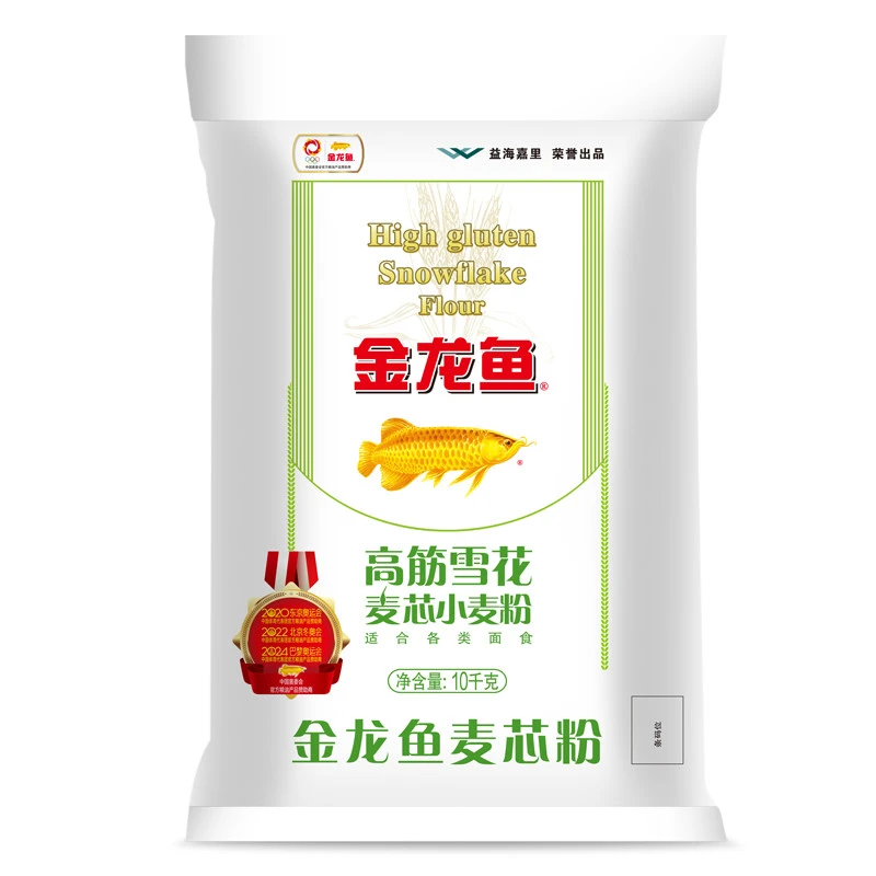 金龙鱼高筋雪花麦芯小麦粉10kg/袋