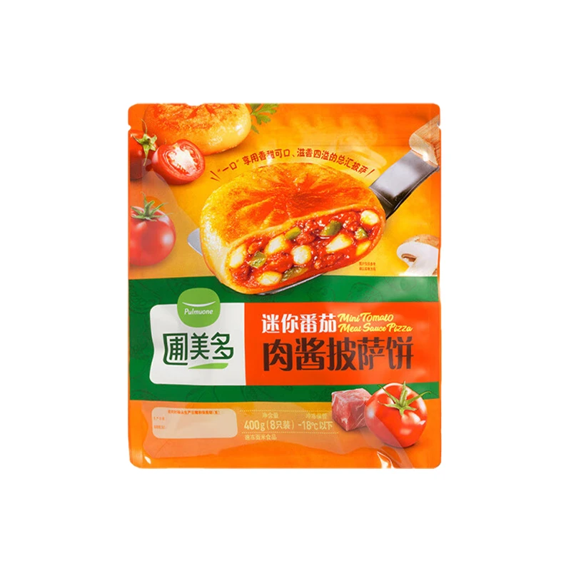 圃美多迷你番茄肉酱披萨饼400g