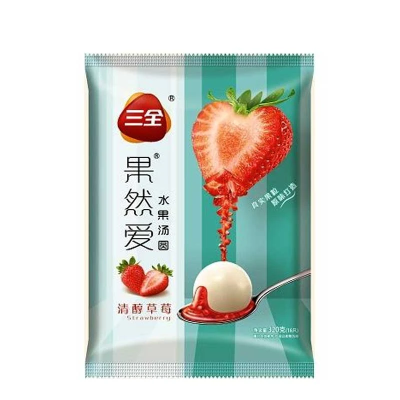 三全果然爱草莓水果汤圆320g/袋