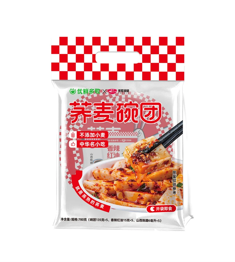 【优鲜多歌】荞麦碗团约780g（5个/包）