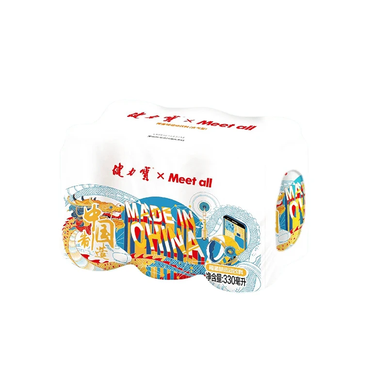 Meetall*健力宝橙蜜文化罐330ml*6（中国制造）