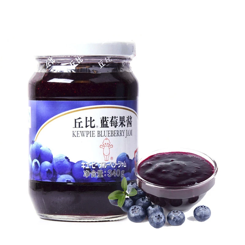 丘比蓝莓果酱340g 面包酱/罐