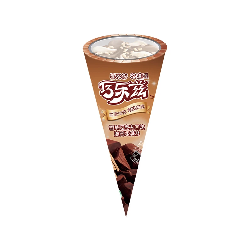 伊利巧乐兹香草巧克力口味脆筒冰淇淋73g