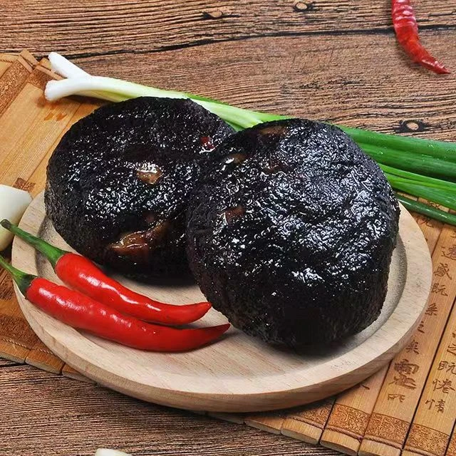 湖南特产猪血丸子血豆腐农家血粑特色小吃新鲜传统烟熏265克一袋