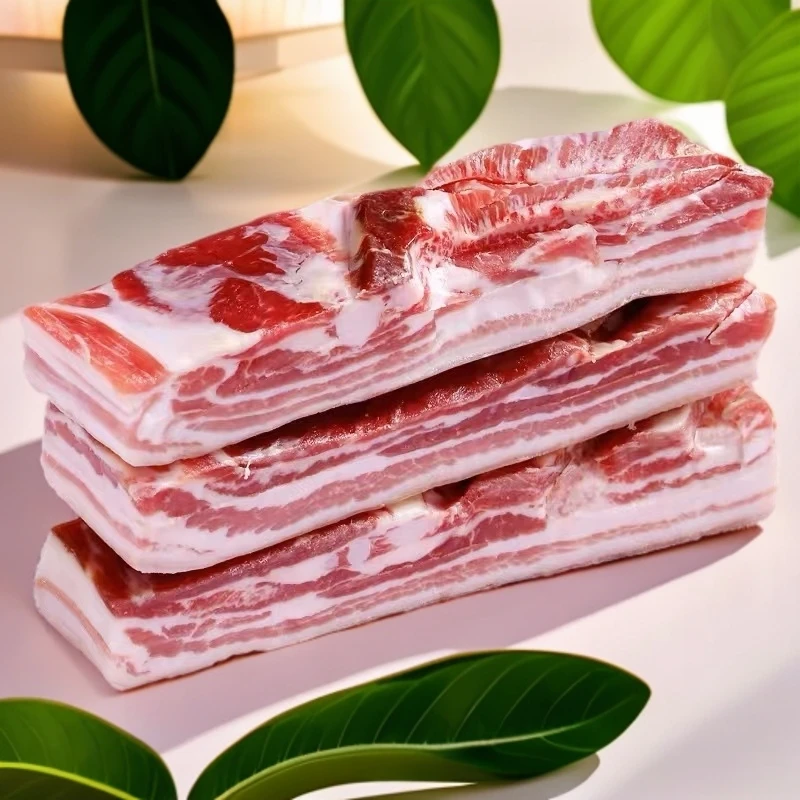 宣贵丰云南本地土猪腌肉五花自然风干自然晾晒