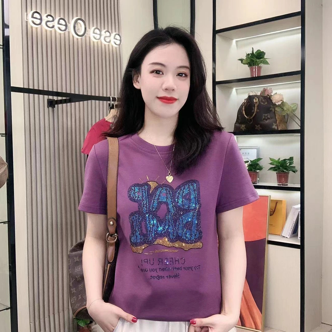 【沙滩】eseOese不起球显瘦百搭圆领新款短袖