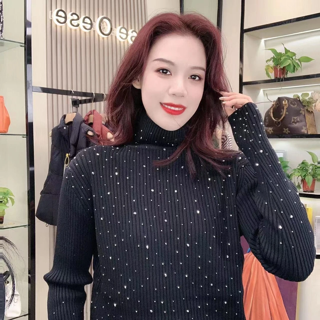 【亮钻】eseOese不起球加厚毛衣针织衫