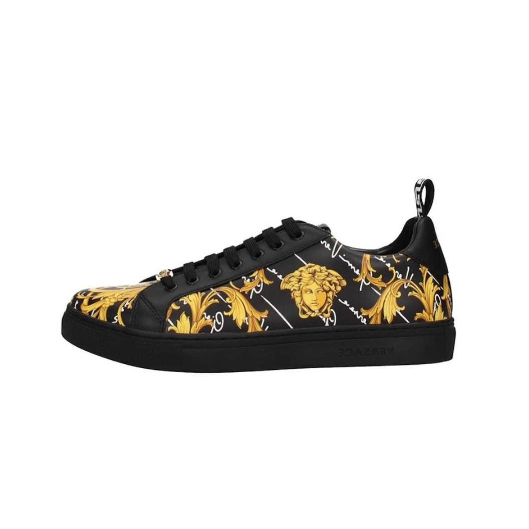 全新未使用 Versace/范思哲 男士巴洛克休闲运动鞋公价6800