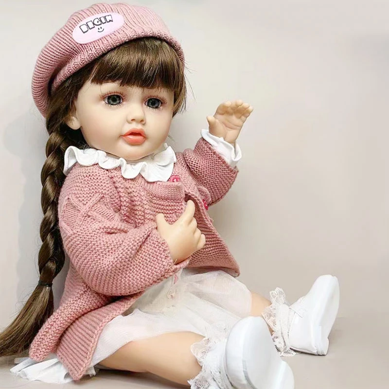 会叫妈妈感应发声款洋娃娃儿童玩具仿真娃娃过家家生日周岁礼物