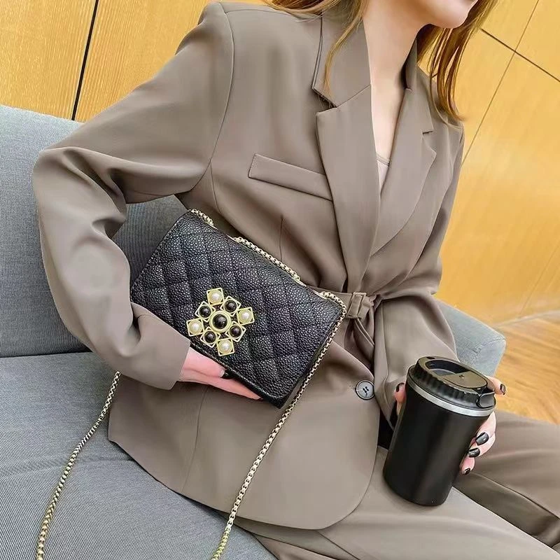 高级包包2023新款ins方包百搭款