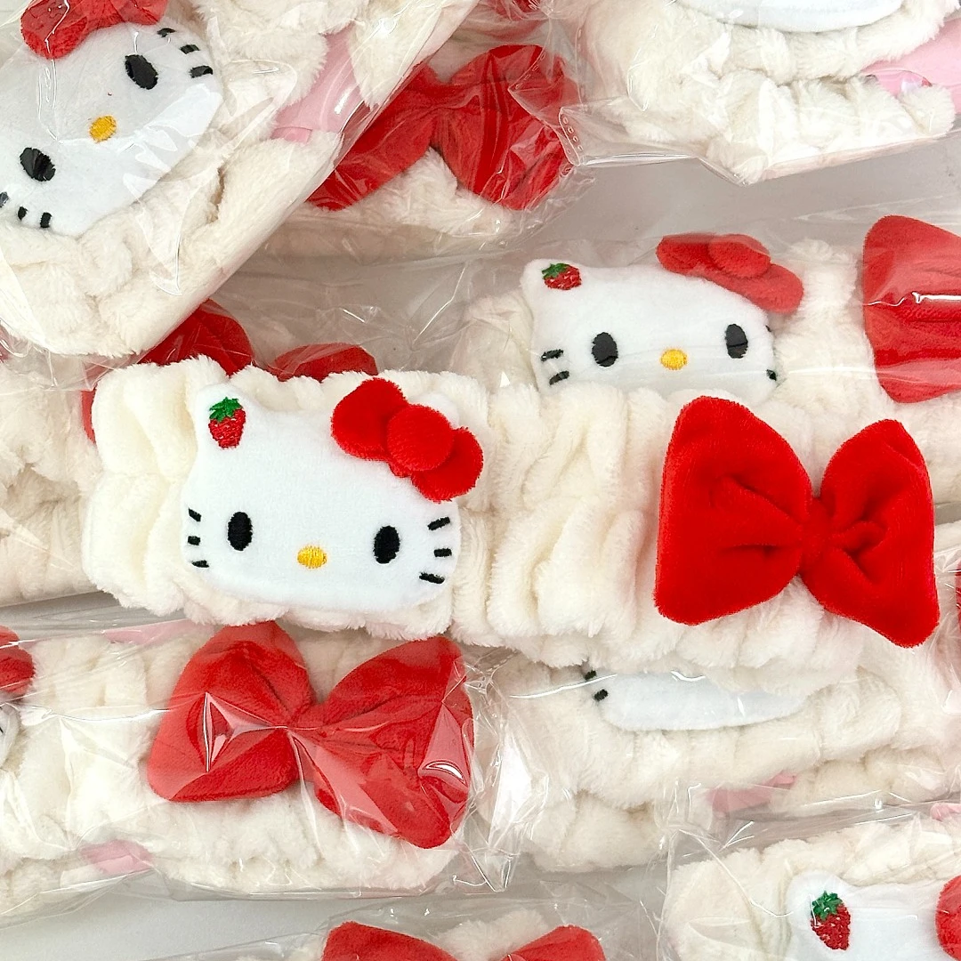 三丽鸥束发带凯蒂猫hellokitty经典发饰发圈可爱发夹束发带