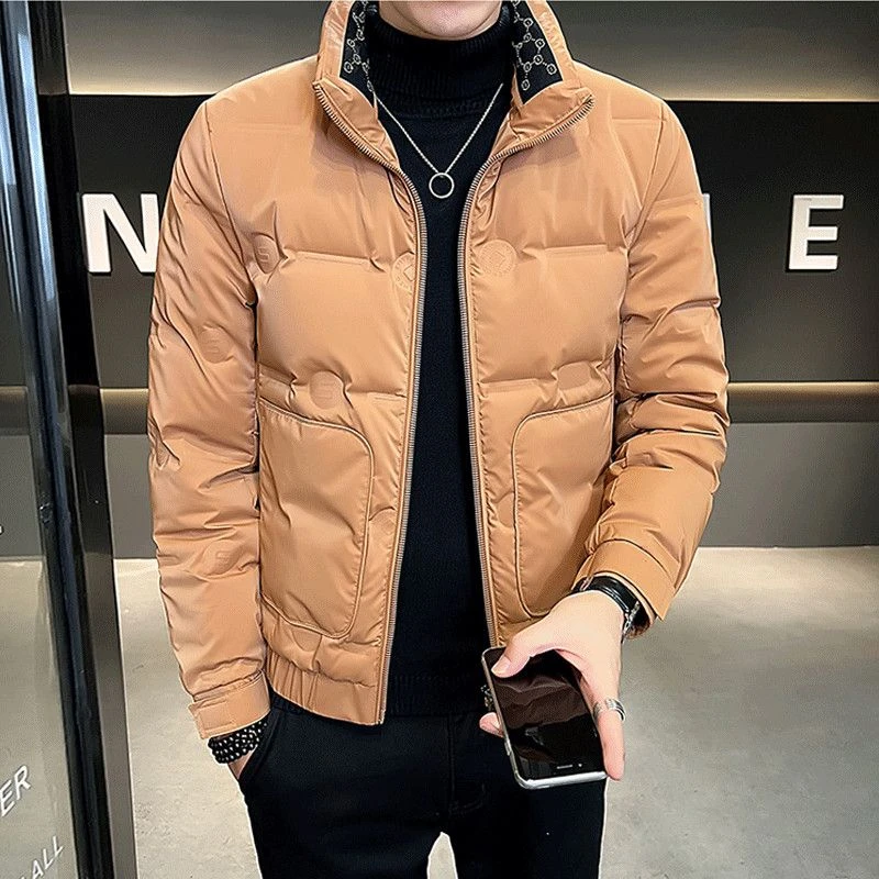 男士羽绒服户外运动冬季2023年新款潮牌帅气短款加厚保暖国