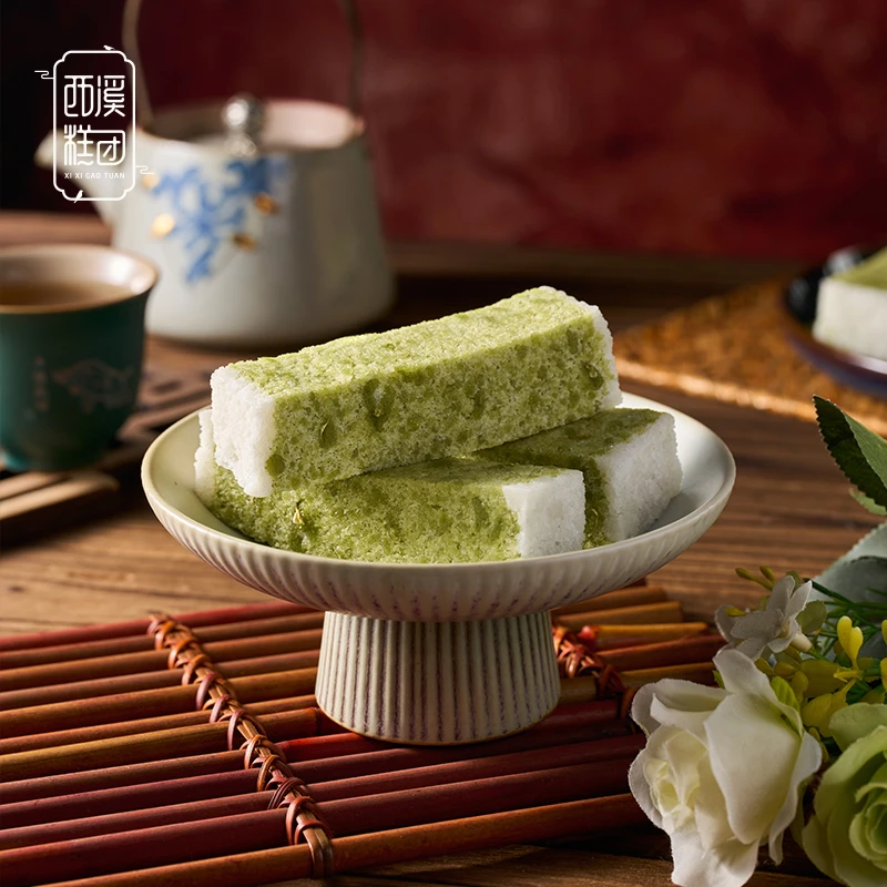 【西溪糕团】芡实糕传统手工制作杭州特产糕点下午茶2盒装口味任选