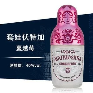 套娃牌蔓越莓味伏特加配制酒
