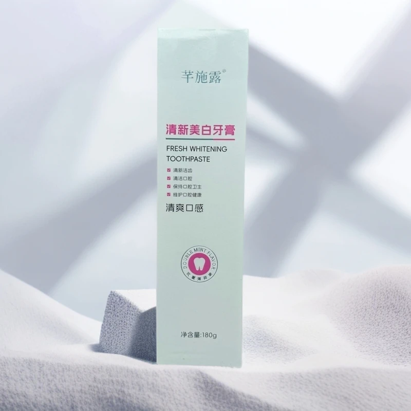 芊施露芊施露清新美白牙膏洁齿180g