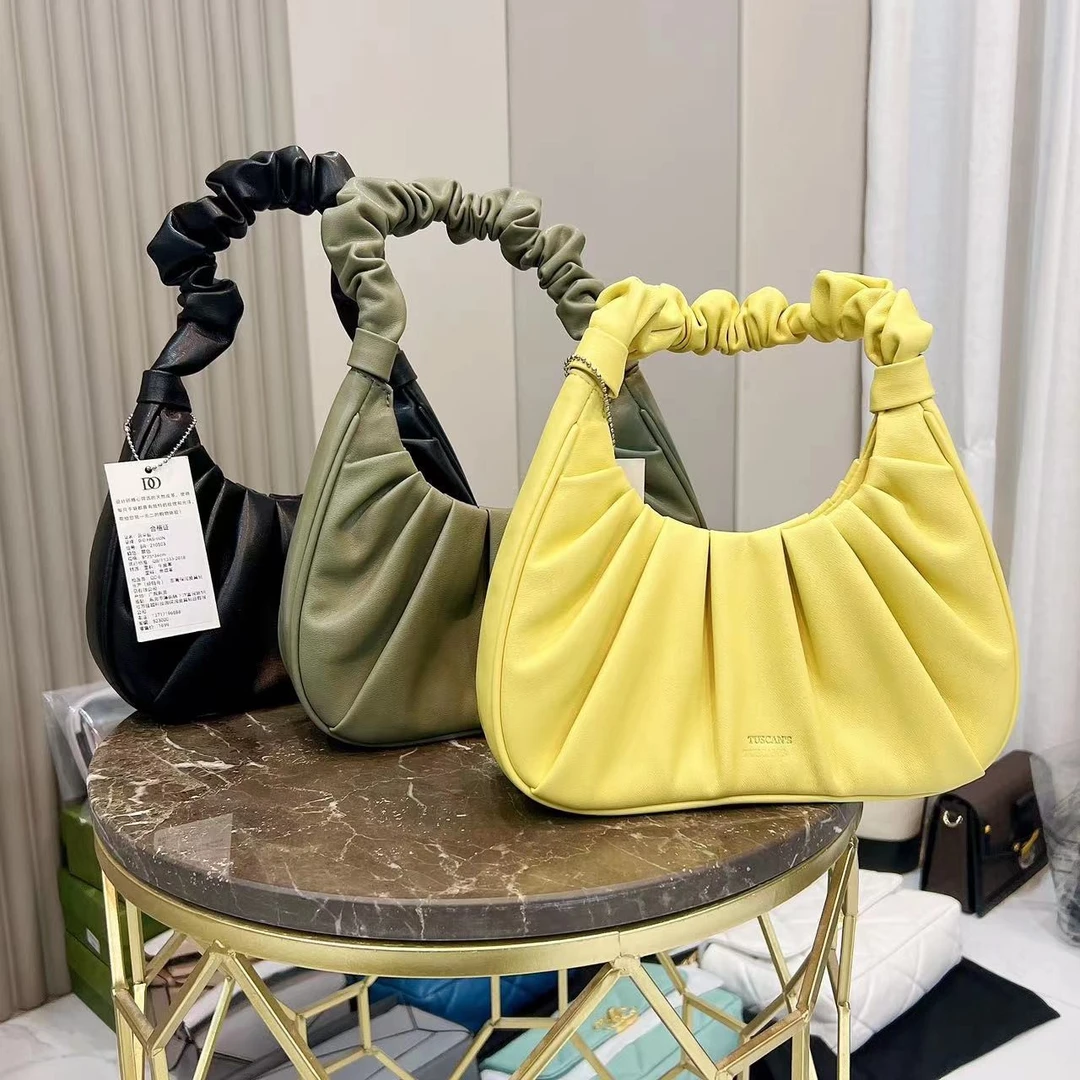 佩佩推荐  品牌工厂原厂东莞好物真皮 腋下包 牛皮单肩包 C033