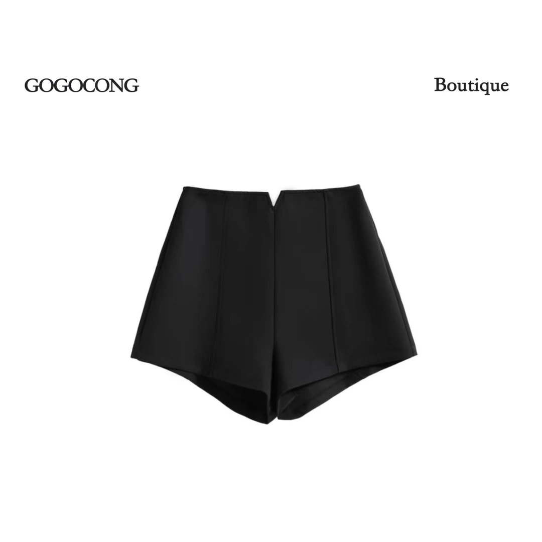 【大鱼的鱼专属】GOGOCONG设计师款百搭短裤气质简约