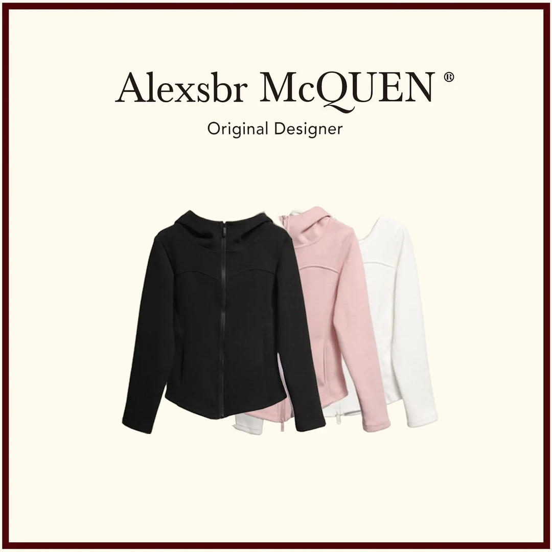 YDD•「小蛮腰」石墨烯7A抗菌羊绒蚕丝蛋白修身连帽保暖轻奢外套