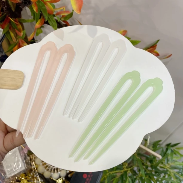 古韵寻 醋酸U簪战国袍古风发簪汉服配饰