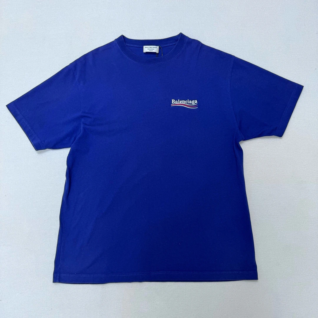 99新Balenciaga 巴黎世家/可乐刺绣圆领短袖/尺码M/编号5316