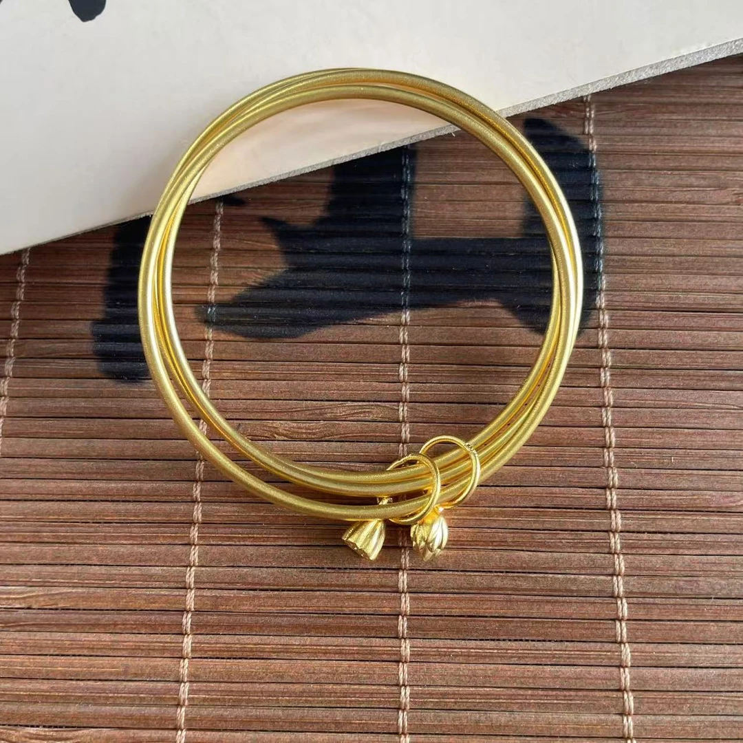 足银手镯 【KING】高端时尚轻奢百搭穿搭三生三世手镯精致简约