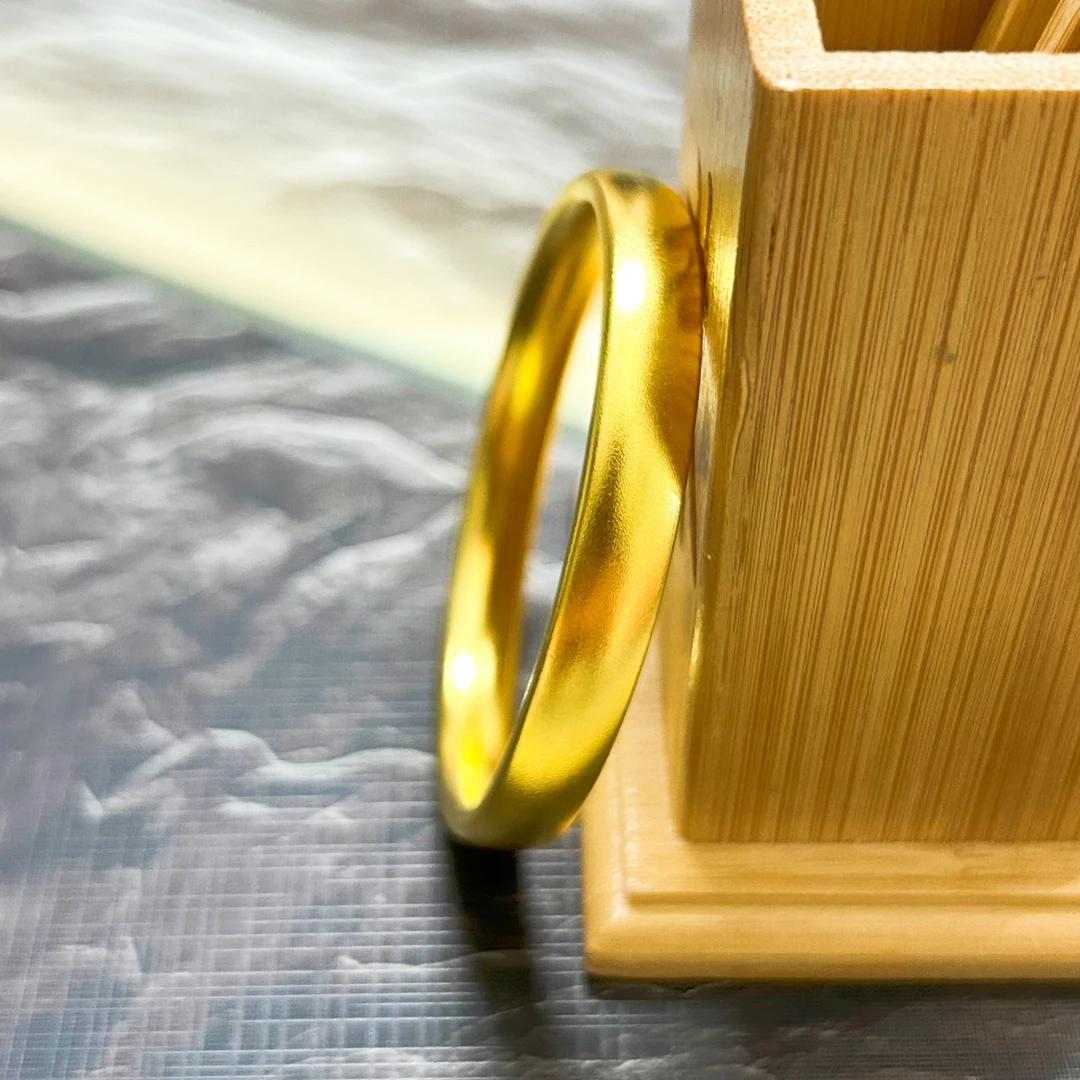 足银手镯 【KING】女款时尚穿搭高端百搭古法轻奢轮胎手镯女