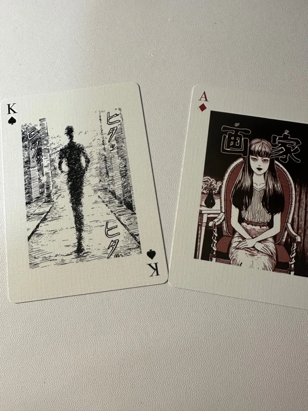 伊藤润二展会限定1000盒 收藏扑克