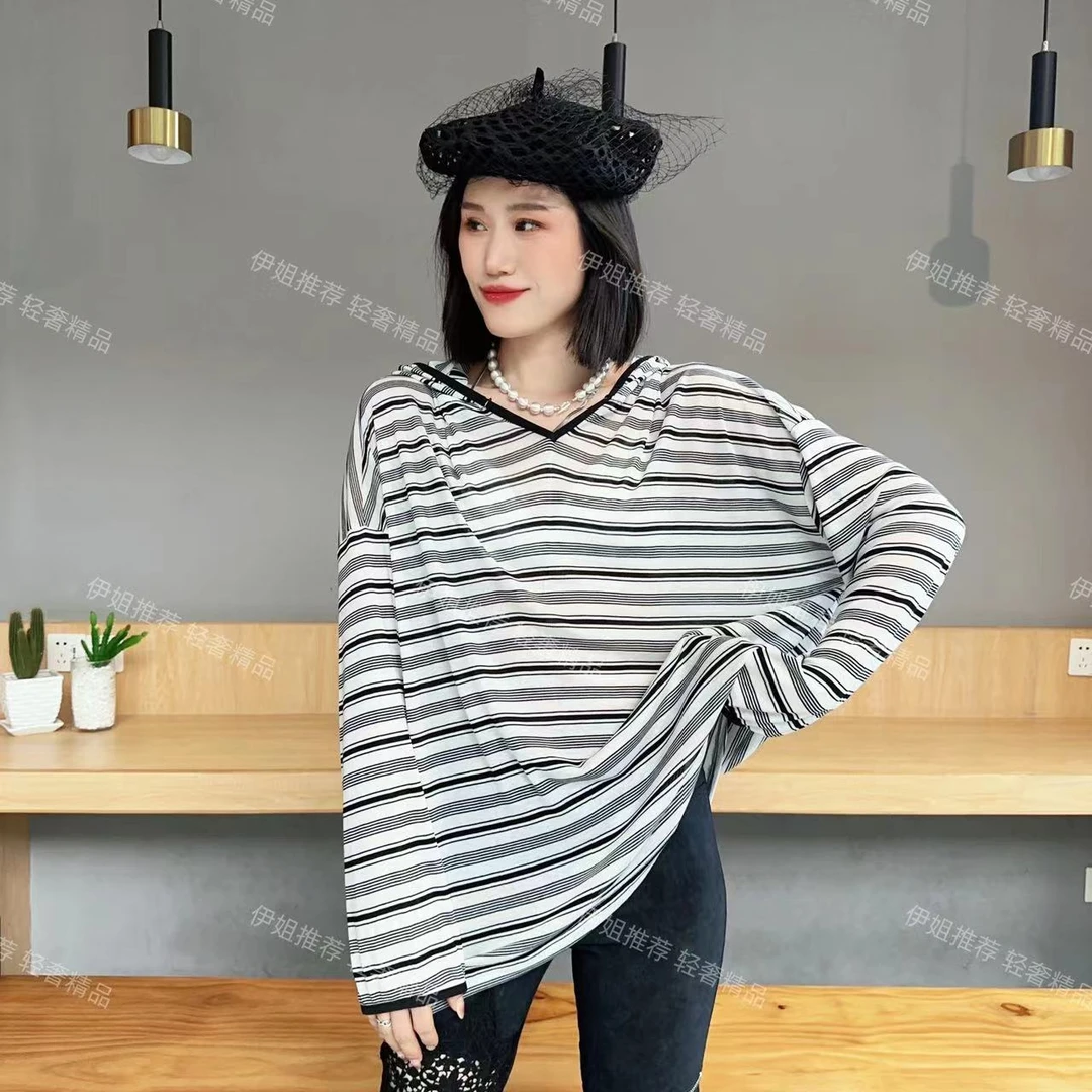 【YJ·高定】2024夏款宽松遮肉短款设计款上衣链接37