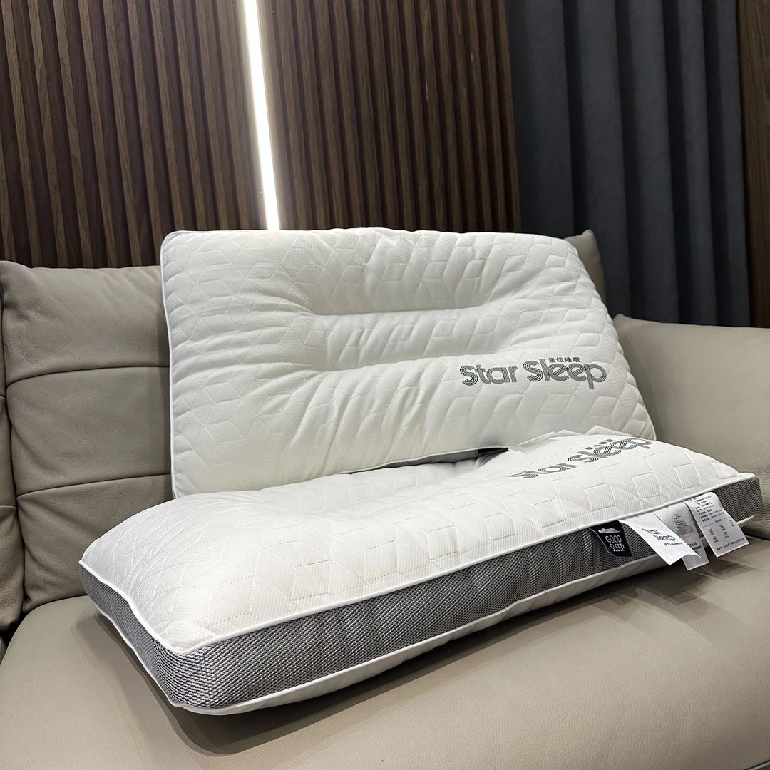【星级深睡眠】全棉乳胶星级枕头枕芯护颈椎枕助睡眠家用酒店枕头芯