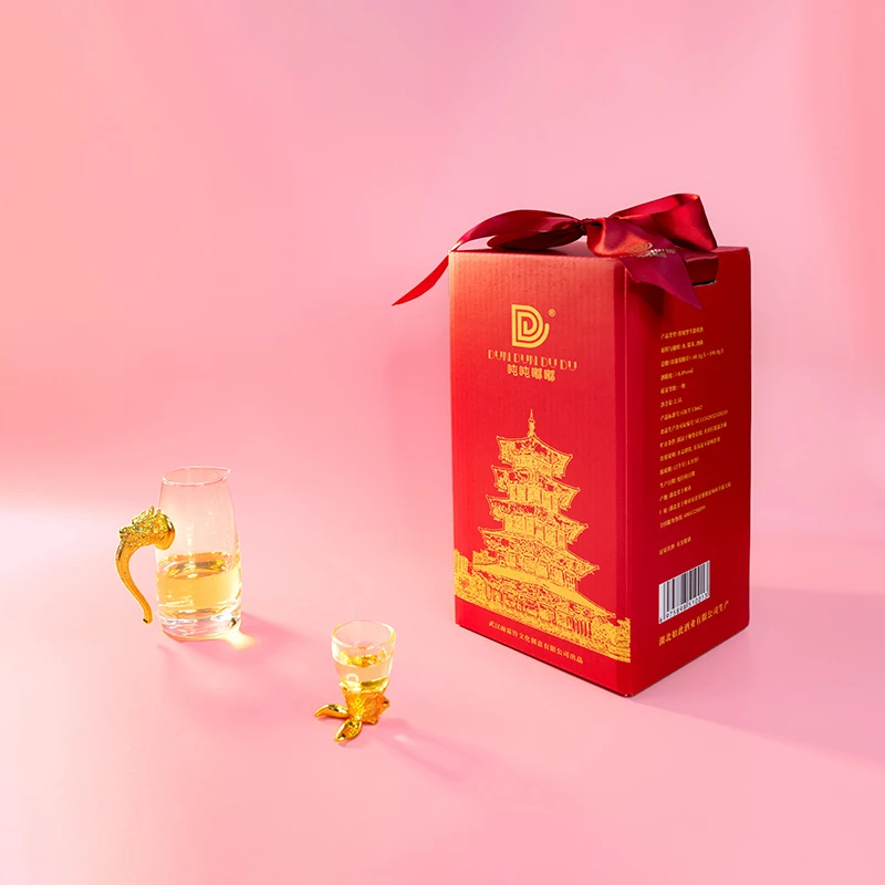 吨吨嘟嘟房县黄酒正宗酿造工艺清爽酒香关雎楼传统型半甜黄酒