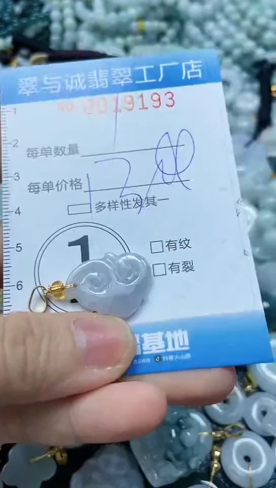 【闪购商品】翡翠颈饰未镶嵌闪购0019193